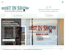 Tablet Screenshot of bestinshowcheyenne.com